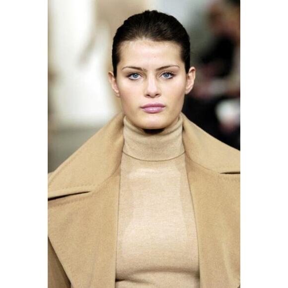 Ralph Lauren Purple Label 100% Cashmere Wrap Coat Runway Belted Long Camel Tan 6 - Picture 6 of 16